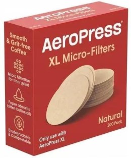 AeroPress Filtry papierowe XL 200 sztuk AeroPress