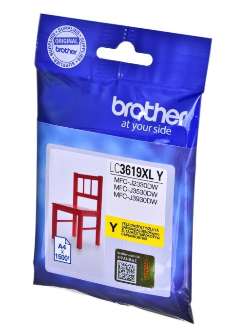 Brother Tusz Brother żółty LC3619XLY=LC-3619XLY, 1500 str.