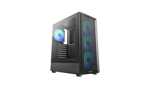Deepcool Obudowa Deepcool | CC550 4F | Mid Tower | ATX PS2 (maksymalna długość: 180 mm) | Czarna
