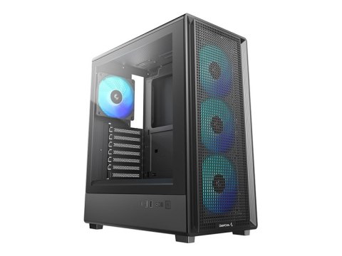 Deepcool Obudowa Deepcool | CC550 4F | Mid Tower | ATX PS2 (maksymalna długość: 180 mm) | Czarna