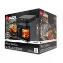 ELDOM FRYTKOWNICA BEZTŁUSZCZOWA FR500 5,5 L 1200W SZKLANY POJEMNIK, RUSZT, SILIKONOWA PODKŁADKA, 8 PROGRAMÓW, REGULACJA TEM.