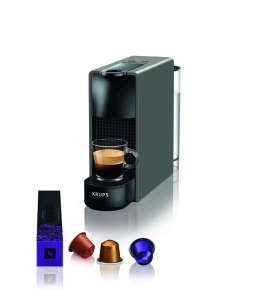 Krups Ekspres kapsułkowy Krups Nespresso Essenza Mini XN110B (1200W; kolor szary)