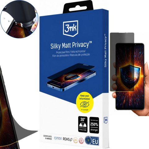 Folia Matowa Prywatyzująca Sony Xperia 1 V - 3mk Silky Matt Privacy