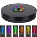 Fontanna Solarna Ogrodowa LED RGB Pływająca Moc 3 W 180 L/H 23227