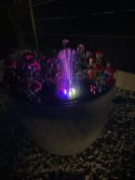 Fontanna Solarna Ogrodowa LED RGB Pływająca Moc 3 W 180 L/H 23227