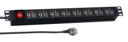 EFB Elektronik EK631USB.1 rozgałęziacz 3 m Wewnętrzna Czarny