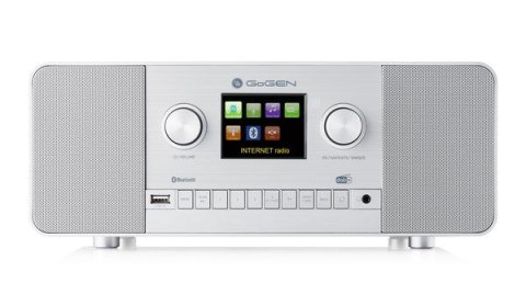 GoGen IR 257 BTDAB Internet Cyfrowy Srebrny