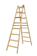 BRAKET DRABINA DREWNIANA BRAKET PREMIUM 2X8 SZCZEBLI 240CM