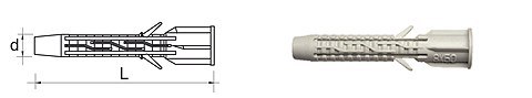 PGB KOSZULKA UNIWERSALNA Z KOŁNIERZEM NYLON 6*35MM