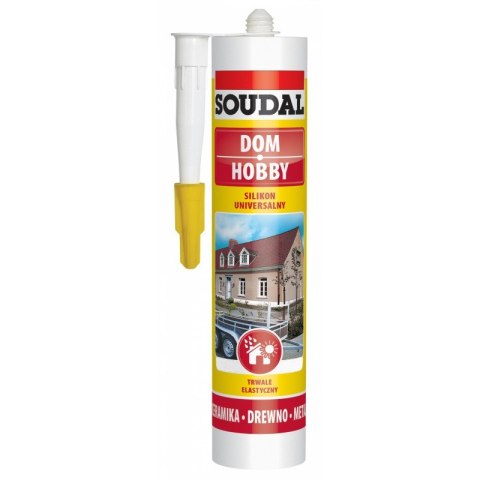 SOUDAL SILIKON SOUDAL BEZBARWNY 280ML