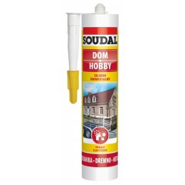 SOUDAL SILIKON SOUDAL CZARNY 280ML