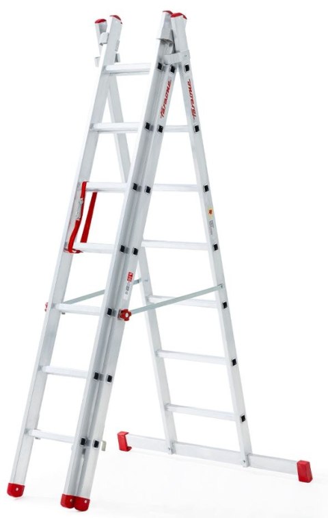 FARAONE DRABINA TRZYELEMENTOWA 3X9 SZCZEBLI AK280.3SC - F. SCHODOWA