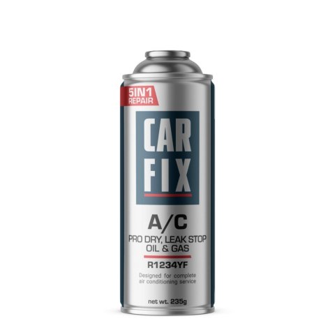 CAR FIX GAZ DO NAPEŁNIANIA KLIMATYZACJI 5IN1 235G R1234YF AUTA PO 17
