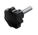 UN UCHWYT BAKELITOWY Z TRZPIENIEM CZARNY M10*30MM DIN6336L