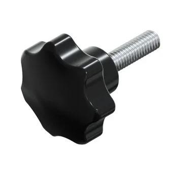 UN UCHWYT BAKELITOWY Z TRZPIENIEM CZARNY M10*30MM DIN6336L