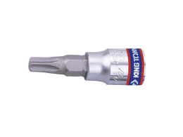 KING TONY NASADKA TRZPIENIOWA 1/4 Z KOŃCÓWKĄ TORX T30