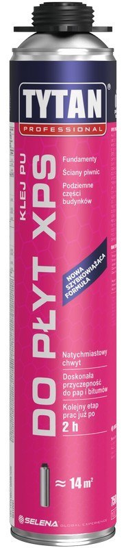 TYTAN KLEJ DO PŁYT STYROPIANOWYCH XPS 750ML.