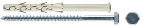 ARVEX DYBEL RAMOWY ŁEB SZEŚCIOKĄTNY ARL 08/160MM