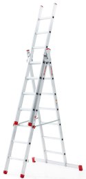 FARAONE DRABINA TRZYELEMENTOWA 3X10 SZCZEBLI AK300.3SC - F. SCHODOWA
