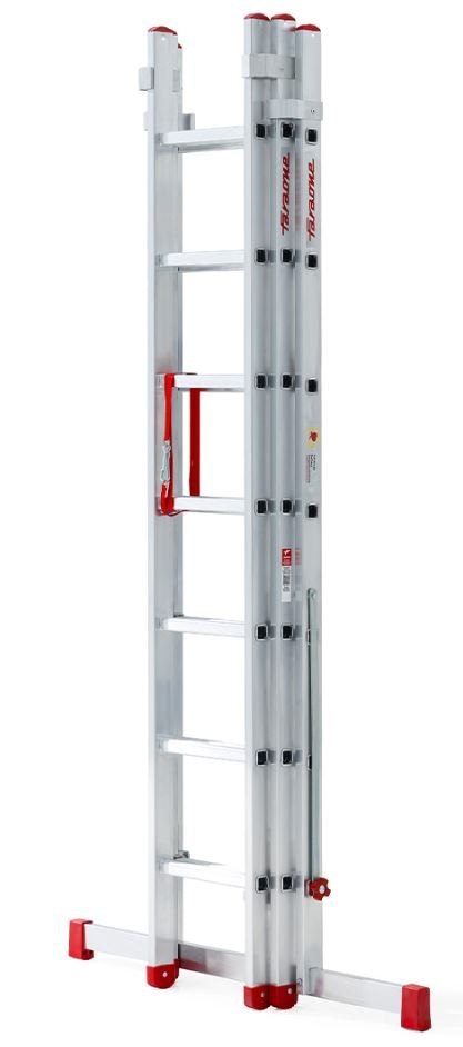 FARAONE DRABINA TRZYELEMENTOWA 3X10 SZCZEBLI AK300.3SC - F. SCHODOWA