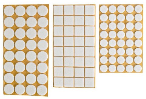 UN PODKŁADKA FILCOWA BLISTER BIAŁA 100*120MM - 1SZT