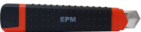 EPM NÓŻ Z OSTRZEM ŁAMANYM 25MM RUBBER