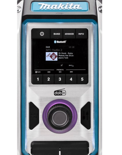 MAKITA ODBIORNIK RADIOWY DAB/DAB+, BLUETOOTH, SUBWOOFER