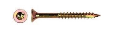 PGB WKRĘT DO DREWNA OCYNK ŻÓŁTY NA TORX 5.0*45MM T25