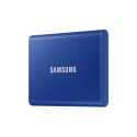 Samsung Dysk zewnętrzny SSD Samsung T7 (1TB; USB 3.2; niebieski; MU-PC1T0H/WW)