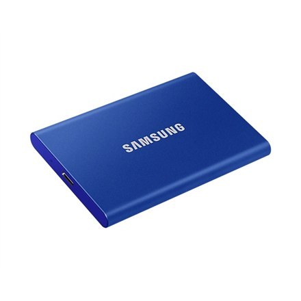 Samsung Dysk zewnętrzny SSD Samsung T7 (1TB; USB 3.2; niebieski; MU-PC1T0H/WW)