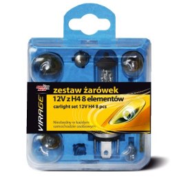MOJE AUTO VIRAGE ZESTAW ŻARÓWEK 12V Z H4 8 ELEMENTÓW