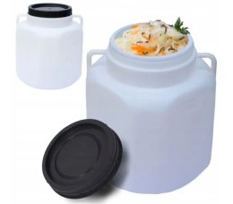 UN BECZKA PLASTIKOWA 20L KWADRATOWA