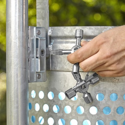 KNIPEX KLUCZE WIELOFUNKCYJNE DO SZAF STEROWNICZYCH TWINKEY