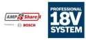 BOSCH LATARKA AKUMULATOROWA GLI 18V-300