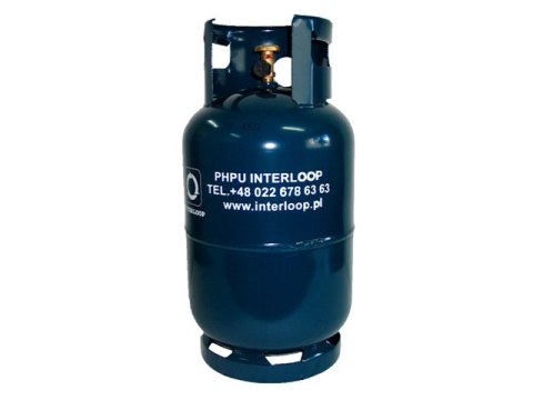 UN BUTLA TURYSTYCZNA 27,2L/11KG PUSTA GW. W21.8 1/2'' Z KOŁ.