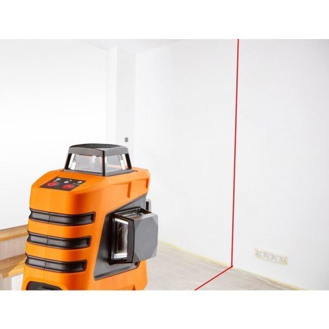 NEO LASER PŁASZCZYZNOWY 15M 3D 360 CZERWONY