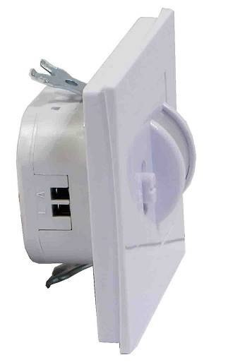 KEL CZUJNIK RUCHU PIR BIAŁY 160 ST. 500W 9 METRÓW IP20