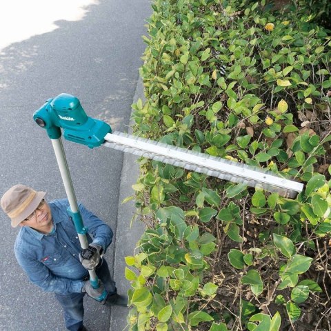 MAKITA AKUMULATOROWE NOŻYCE DO ŻYWOPŁOTU NA WYSIĘGNIKU 460MM 18V