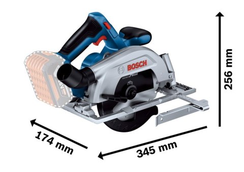BOSCH PILARKA TARCZOWA AKUMULATOROWA GKS 185-LI 0*AH