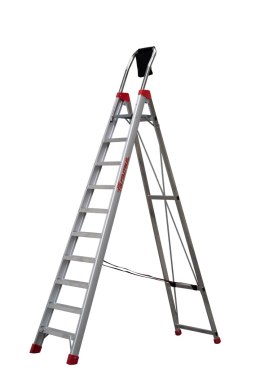 FARAONE DRABINA LADY10, ALUMINIOWA PROFESJONALNA 10 STOPNI