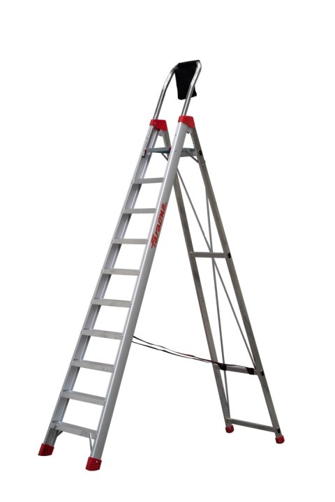 FARAONE DRABINA LADY10, ALUMINIOWA PROFESJONALNA 10 STOPNI