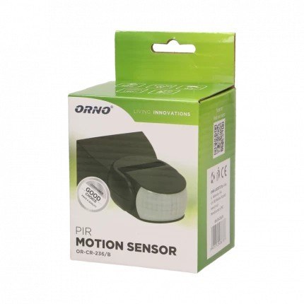 ORNO CZUJNIK RUCHU 180 ST. IP65 1200W CZARNY