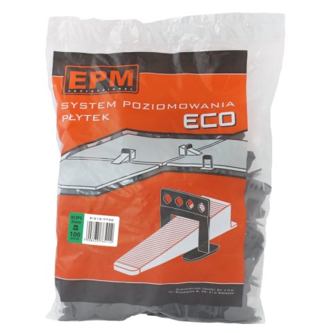 EPM KLIPSY SYSTEM UKŁADANIA PŁYTEK ECO 100SZT. 3MM