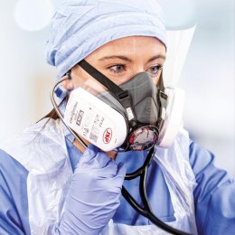 JSP JSP PÓŁMASKA FORCE8 Z FILTRAMI PRESSTOCHECK P3