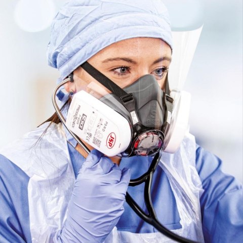 JSP JSP PÓŁMASKA FORCE8 Z FILTRAMI PRESSTOCHECK P3