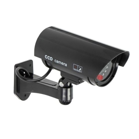 VIRONE ATRAPA KAMERY MONITORUJĄCEJ CCTV CZARNA