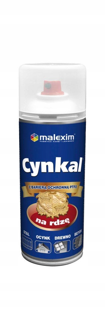 MALEXIM AEROZOL CYNKAL 0.4L SZARY 7015