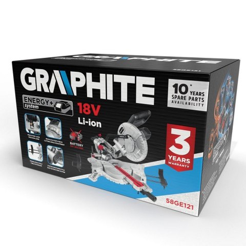 GRAPHITE PILARKA UKOSOWA ENERGY+ 18V, TARCZA 210*30MM