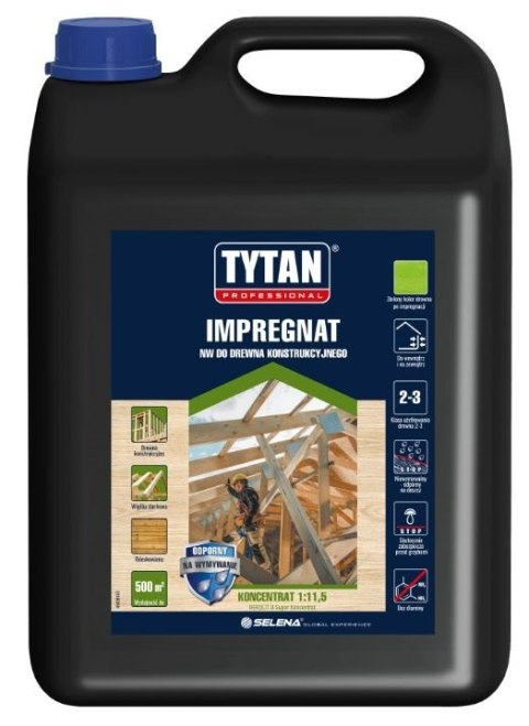 TYTAN IMPREGNAT DO DREWNA KONSTRUKCYJNEGO NW GRANATOWY 1:11,5 5KG