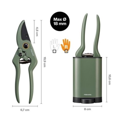 FISKARS PLANT CARE SEKATOR Z POJEMNIKIEM